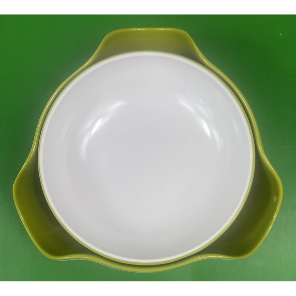 Adorable Joseph Joesph Double Dish Pistachio Snacking bowl in bowl Green White